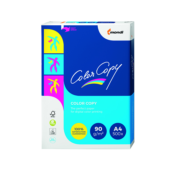 Color Copy A4 Paper 90gsm White (Pack of 500) CCW0324