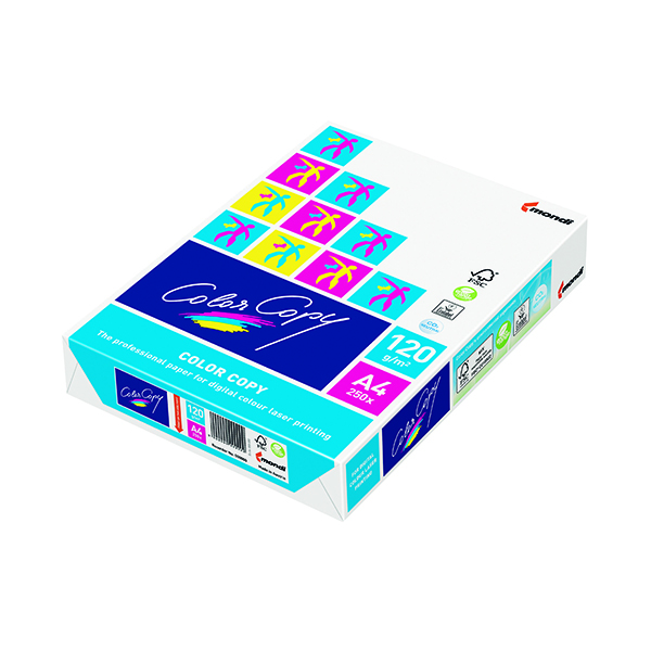 Color Copy A4 Paper 120gsm White (Pack of 250) CCW0330A1