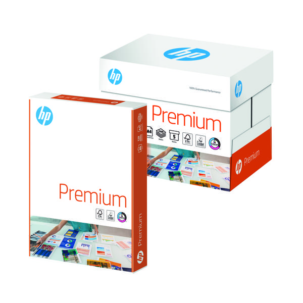 HP Premium A4 80gsm White (5 Packs of 500) HPT0317