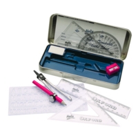 Helix Oxford Maths Set With Various Stationery Items and