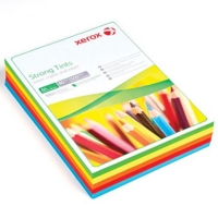 Xerox Coloured Paper A4 Dark Rainbow 80gsm Pk 5x100