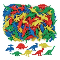Dinosaur Counters in Jar