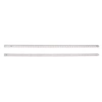 1m White Ruler