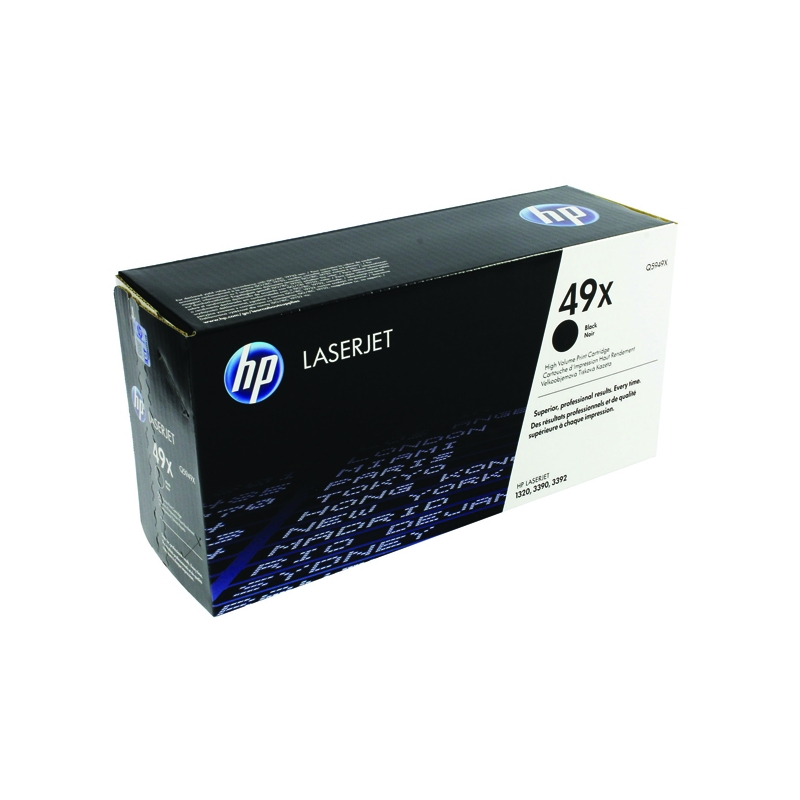 HP 49X (Yield: 6,000 Pages) Black Toner Cartridge