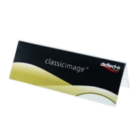 Seminar (A4) Sign Holder Tent Shaped (Clear) (48601)
