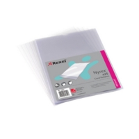 Rexel Nyrex (A4) Card Holder (Clear) Pack of 25 Card