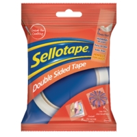 Sellotape (12mm x 33m) Double Sided Tape (Pack of 12)