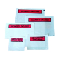 Blake Packaging Envelopes C7 Document Enclosed Wallet Plain Clear Peel and Seal 30mu 123x111mm (Pack 1000) - PDE10