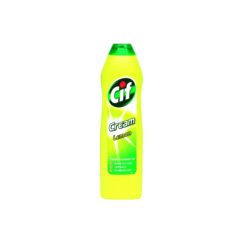 Cif Cream Cleaner Lemon Multi-Surface 500ml 1005046