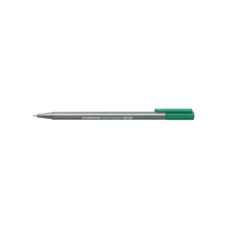 Staedtler Triplus Fineliner Green Pk10
