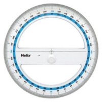 Helix Protractor 360/15cm P10