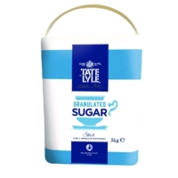 TATE & LYLE Tate & Lyle White Granulated Sugar Tub (Pack 3Kg) - A03917