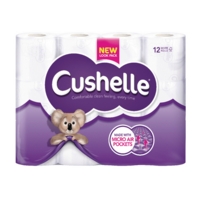 CPD Cushelle (2 Ply) Toilet Roll (Pack of 12) (1102089)