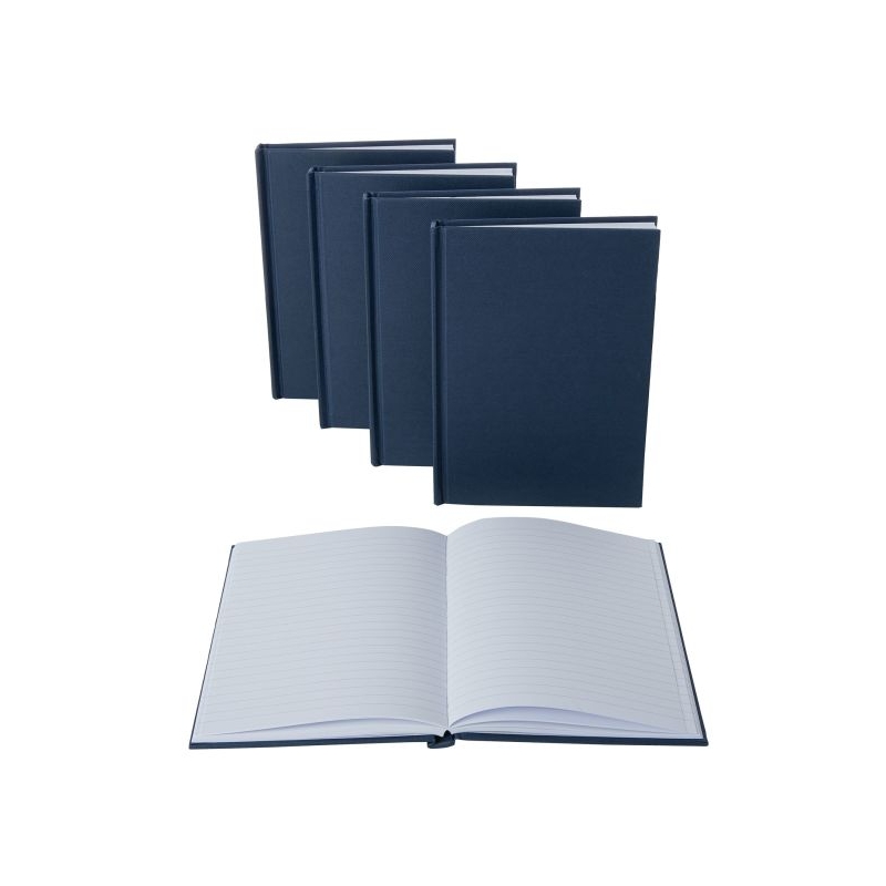 Blue Casebound Book A5 pk5