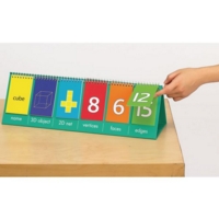 2D/3D Geo Shape Flip Chart-Teacher