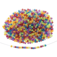 Glitter Pony Beads PK1800