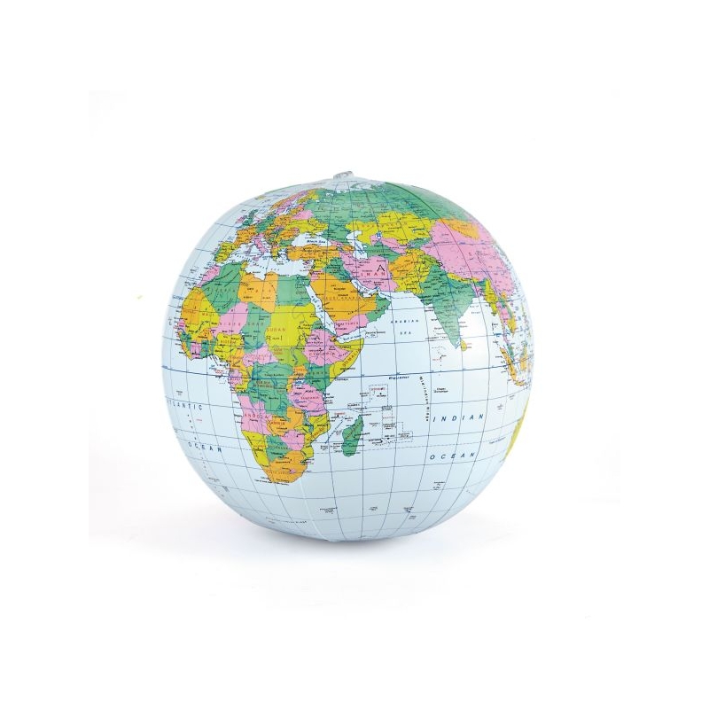 400mm Political Inflatable Globe