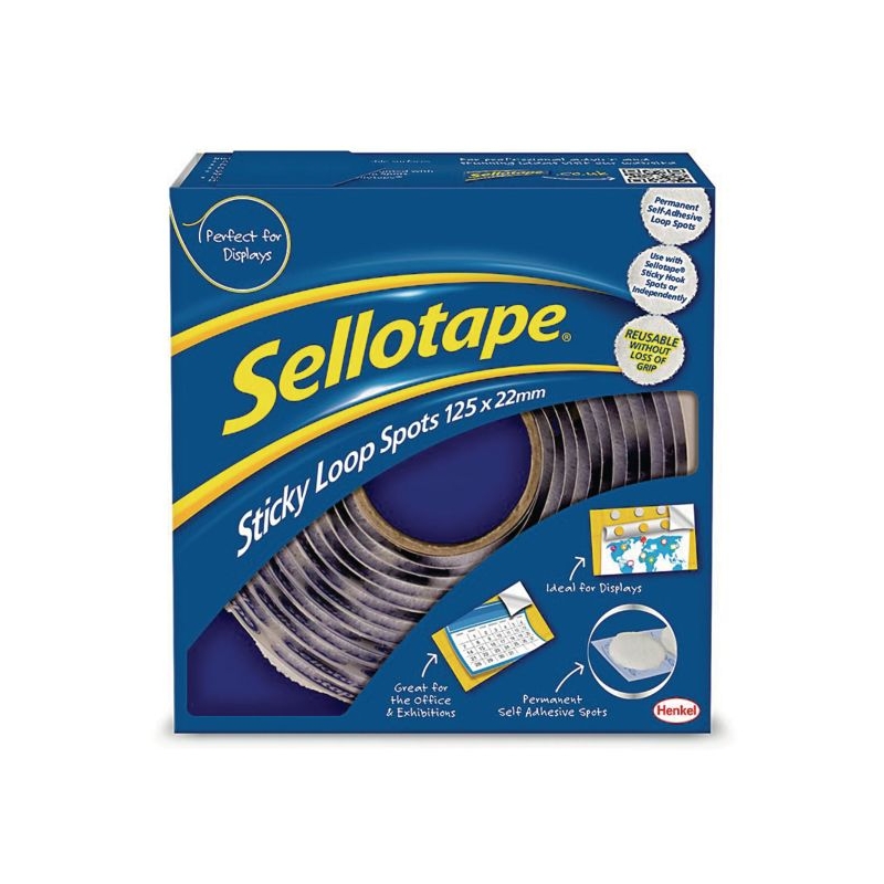 Sellotape?  Loop Spots - 125 Spots