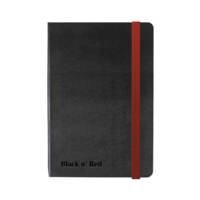 Black n Red (A6) Hardback Casebound Business Journal