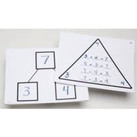 Write On Off Fact Mats Addition