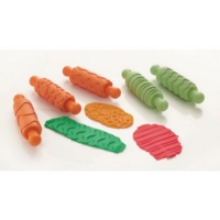 Easi-grip Patterned Rollers Pk5