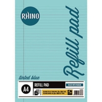 A4 Tinted Pad 8mm Margin Blue