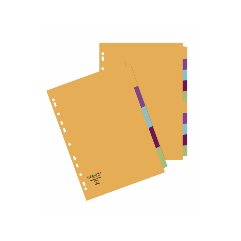 CM A4 Index Dividers 5part P50
