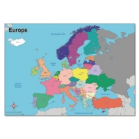 Simple Map Of Europe