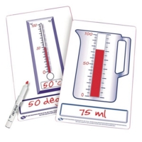 Teachers A3 Measure Dry Wipe Board