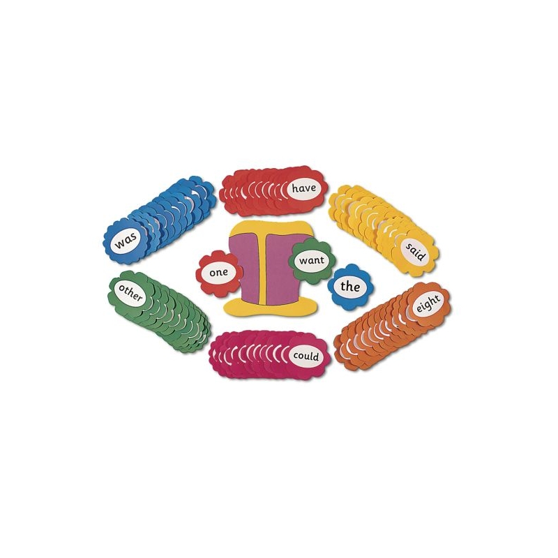 Tricky Word Wall Flowers