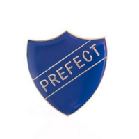 Prefect Shield Badge- Navy Blue