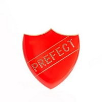 Prefect Shield Badge- Red