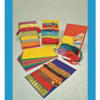 Rainbow Weaving Cards Pack 20