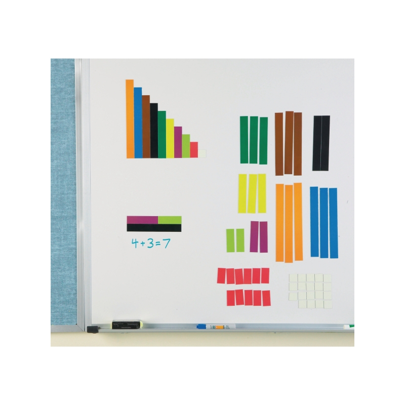 Giant Magnetic Cuisenaire Rods Demo Set