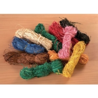Coloured Raffia 10x50g