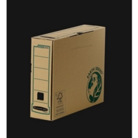 Transfer Box Files A4 Brown/Green P20