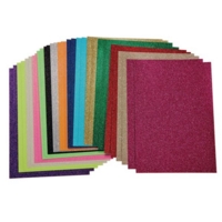 A4 Glitter Card Pk 30