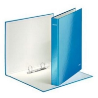 Leitz FSC Ring Binder WOW A4 D Ring Blu