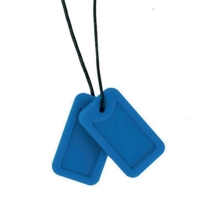 Dog Tag Blue