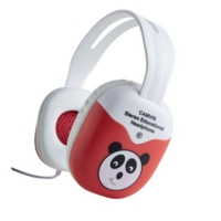 Animal Stereo Headphones Red