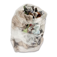 Clear Refuse Sacks Pack 200 90 litres