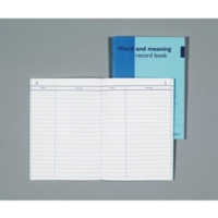 Word and Meaning Record Book Pk10