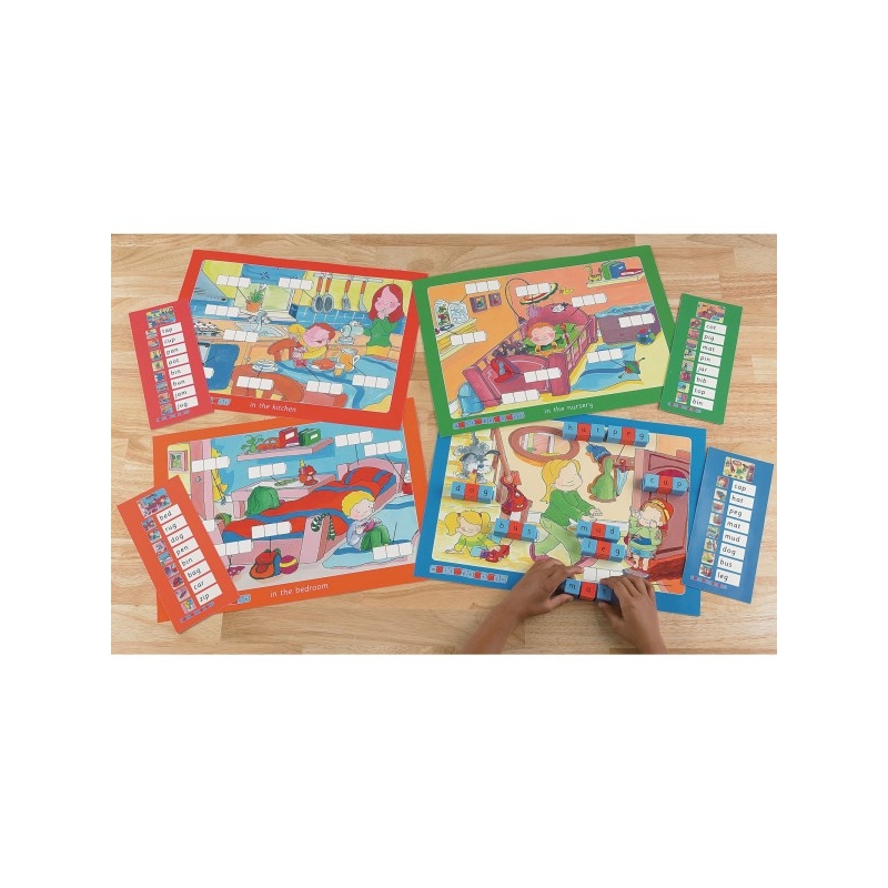 Multiphonics CVC Word Build Mats 1 Multiphonics CVC Word Build Mats 1