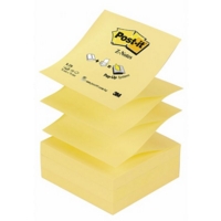 Post-it Z-Notes Yel 76x76mmP12