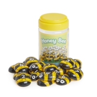 Honey Bee Number Stones