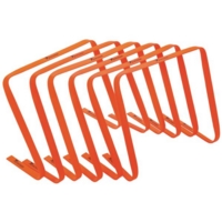 Precision Flat Hurdles Pk6 15in Orange