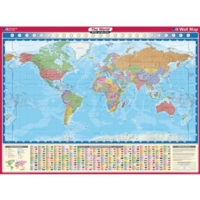 Miller Projection World Map
