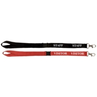 Textile Print Lanyards - Staff