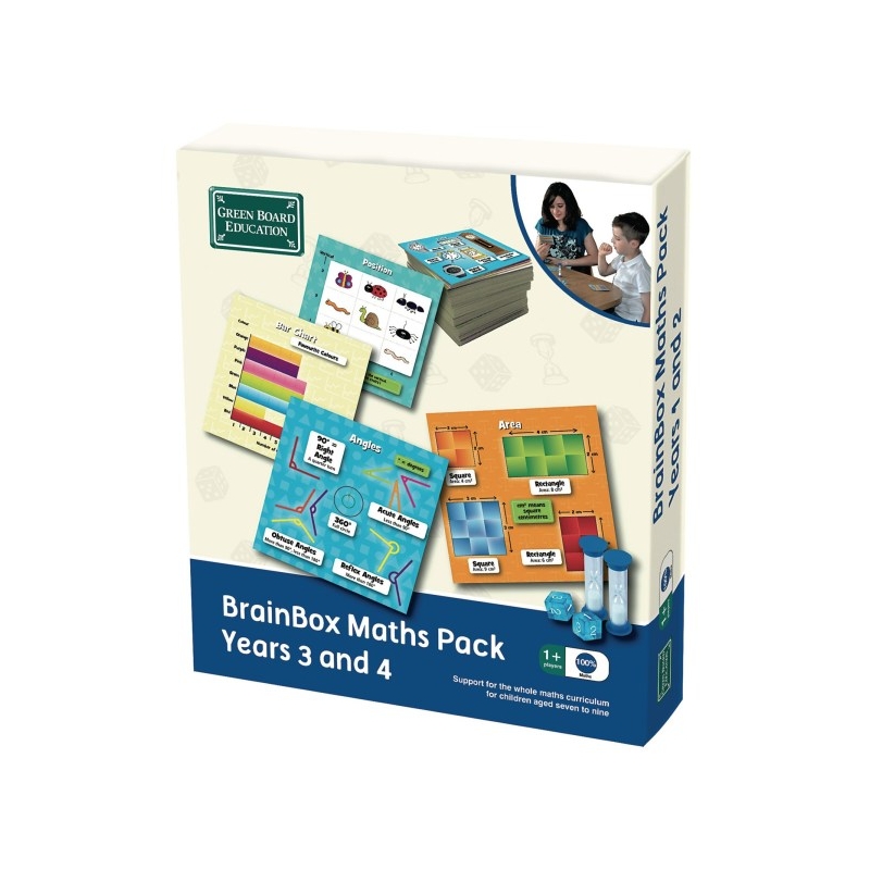 Brainbox Maths Pack Years 3 And 4
