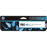 HP 980 (Yield 6600 Pages) Cyan Ink Cartridge for